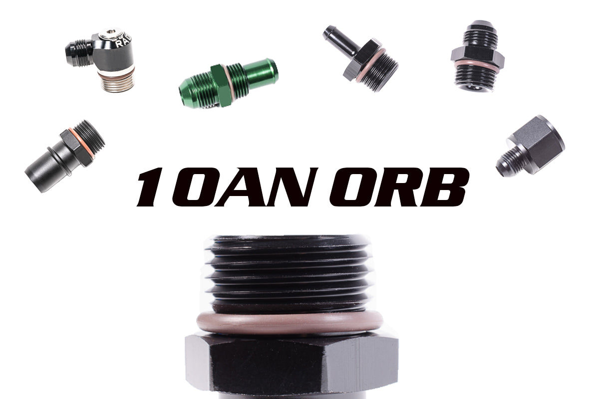 Radium 10AN ORB to 16mm SAE Male Fitting