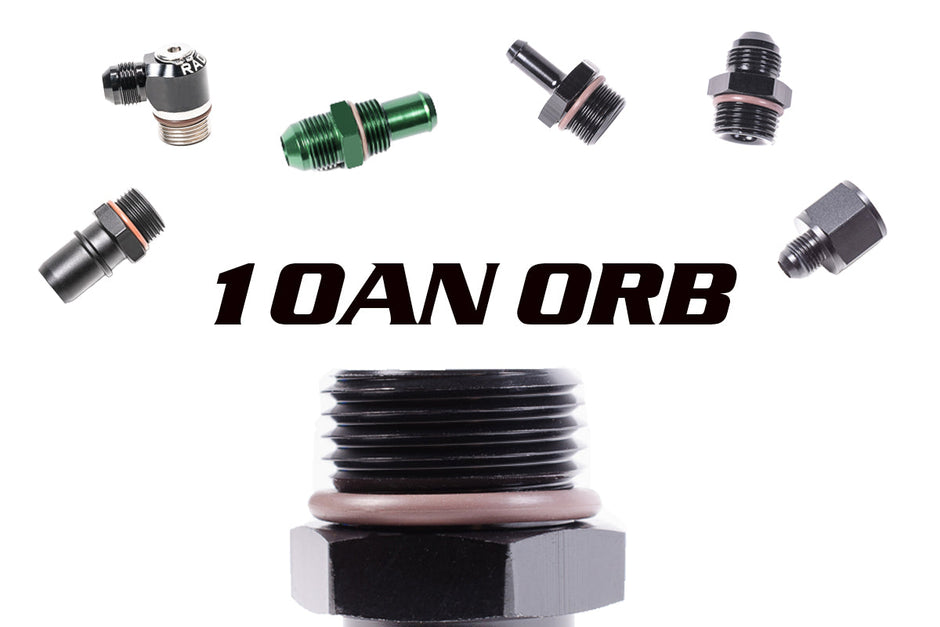 Radium 10AN ORB to 16mm SAE Male Fitting