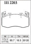 DIXCEL Front Brake Pads – Mercedes-AMG A45S (W177)
