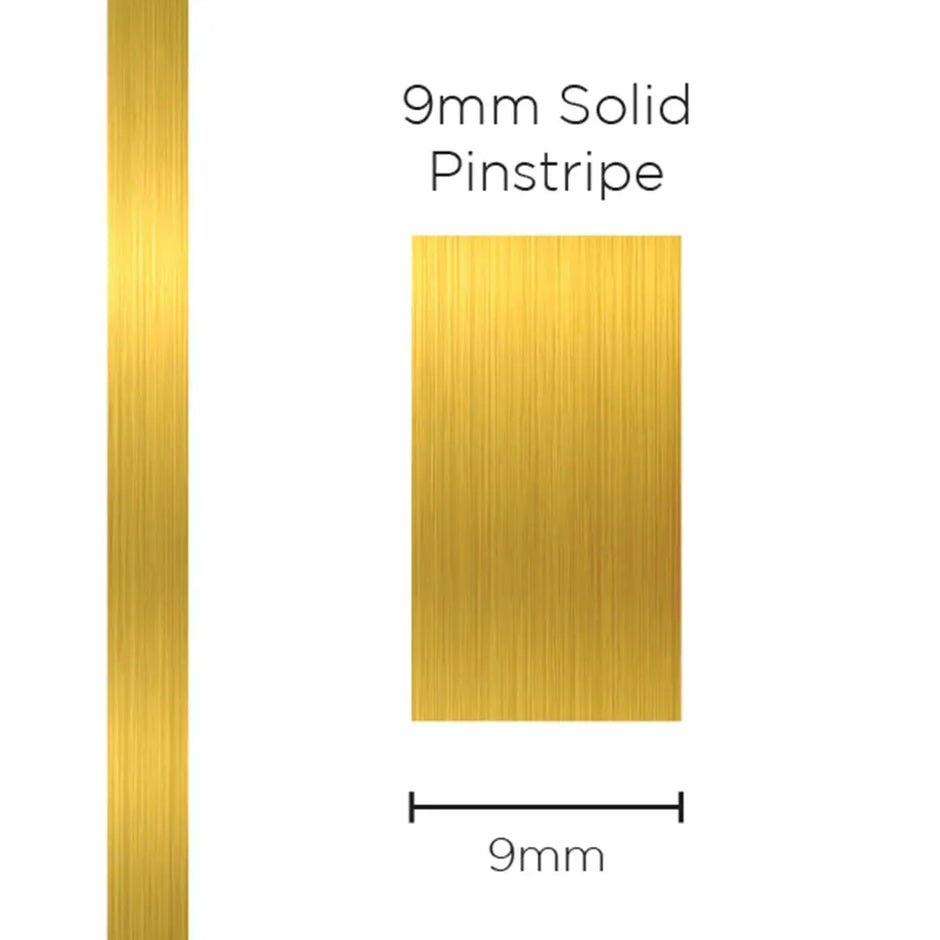 SAAS Pinstripe Solid Gold 9mm x 10m 11306 - view 1