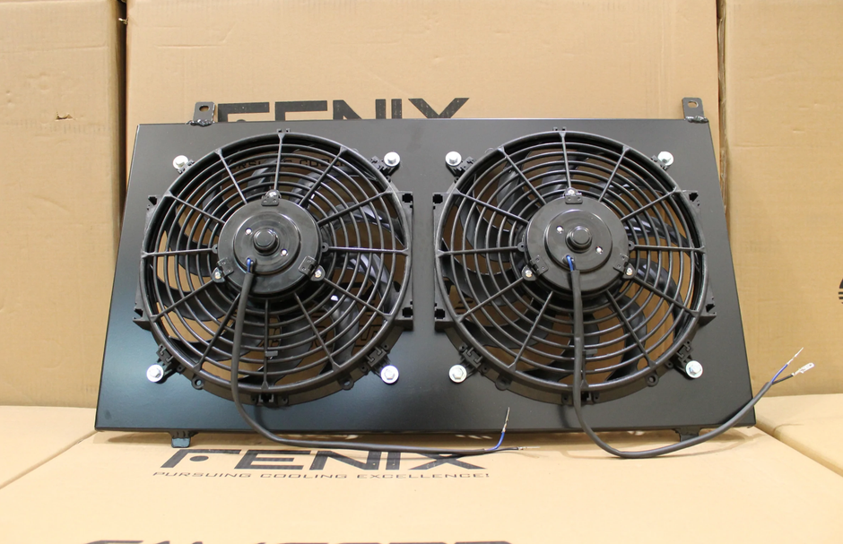 Fan Shroud & Fans for Toyota MX83 Cressida