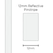 SAAS Pinstripe Reflective White 12mm x 1m 11496 - view 1