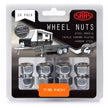 SAAS Wheel Nuts OE Open End 7/16 UNF Chrome 10Pk 1161010 - view 1