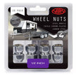 SAAS Wheel Nuts OE Open End 1/2 UNF Chrome 10Pk 1161110 - view 1