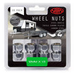 SAAS Wheel Nuts OE Open End M12x1.50 Chrome 10Pk 1161610 - view 1