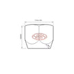 SAAS Wheel Nut OE Open End M14x1.50 Chrome 11619B - view 3