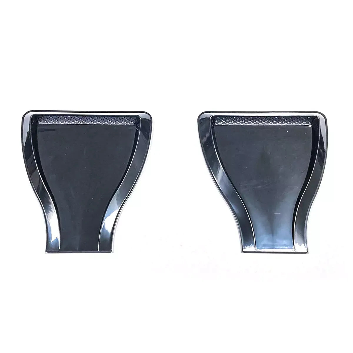 SAAS Air Flow Scoop NACA Style in ABS Plastic with Aluminium Mesh Screen 11970 - view 2