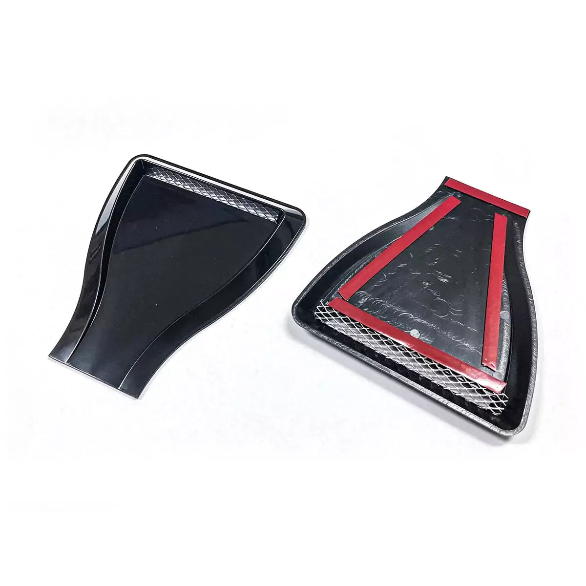 SAAS Air Flow Scoop NACA Style in ABS Plastic with Aluminium Mesh Screen 11970 - view 3