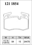 DIXCEL Front Brake Pads - Mini John Cooper Works (R56) - JCW Brembo Brake