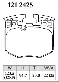DIXCEL Front Brake Pads - BMW M340i (G20) / M240i (G42) / M440i (G22) / Toyota GR Supra (A90)