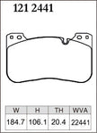 DIXCEL Rear Brake Pads – BMW M5 (F90/G90) / M8 (F92/F93) / X5 M (F95) / X6 M (F96)