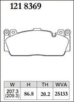 DIXCEL Front Brake Pads – BMW M2 (F87) / M3 (F80) / M4 (F82) – 2NH