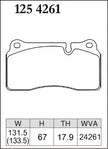 DIXCEL Rear Brake Pads – BMW M2 (F87) / M3 (F80) / M4 (F82) – 2NH