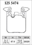 DIXCEL Rear Brake Pads – BMW M2 (F87) / M3 (F80) / M4 (F82)