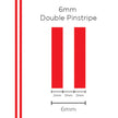 SAAS Pinstripe Double Red 6mm x 10m 1303 - view 1
