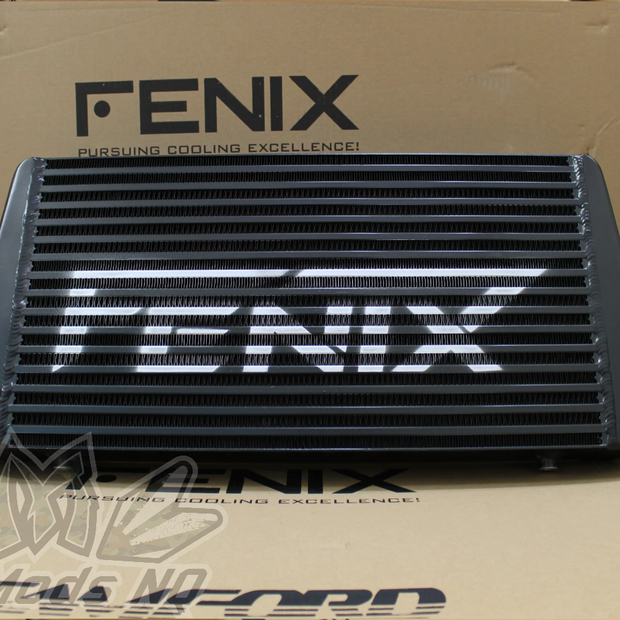 Bar & Plate Intercooler Core Size 300x550x76mm. 2.5" Outlets