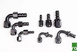 Radium 14-0208 PushLok Hose End, 8AN 90°