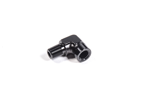 Radium 1/8" NPT Male to Female 90 Degree Fitting