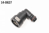 Radium 16mm SAE Female to 90° 5/8in Barb Fitting