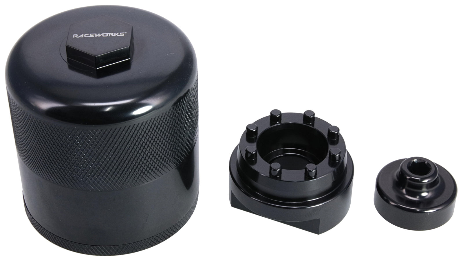 Raceworks Billet Lifetime 30 Micron Oil Filter w/Opener