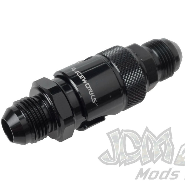 Raceworks Aluminium AN Male Flare Quick Release Fittings