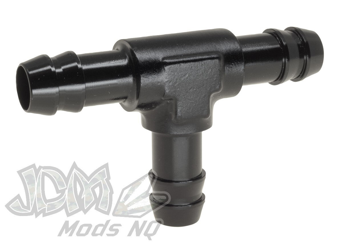 Raceworks Aluminium Hose Barb Fitting Tee