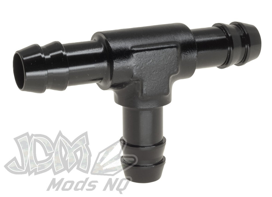 Raceworks Aluminium Hose Barb Fitting Tee