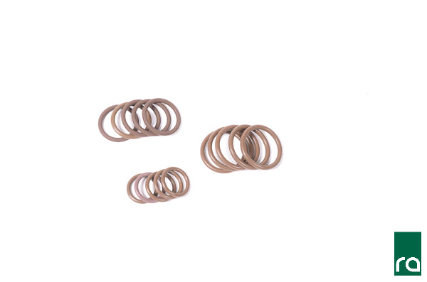 Radium 2AN ORB FKM O-Rings, 5 Pack