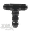 Raceworks AN Male Tee Fitting With Bulkhead Thread On Branch
