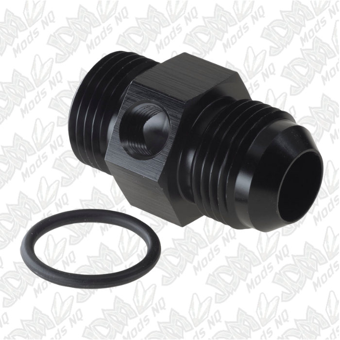 Raceworks AN-10 Male Flare to AN ORB Fitting With 1/8" NPT Port