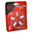 SAAS Valve Cap Silver - 5 Pack 194225 - view 1