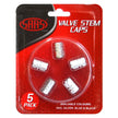 SAAS Valve Cap Silver - 5 Pack 194225 - view 2