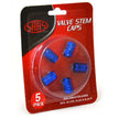 SAAS Valve Cap Blue - 5 Pack 194245 - view 1