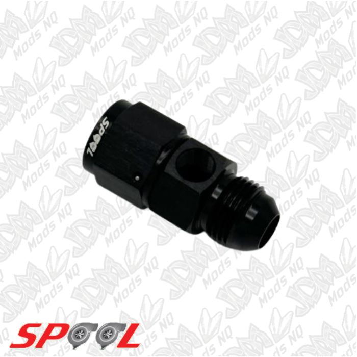 Spool 192 AN Male Flare to Female Adaptor AN with 1/8