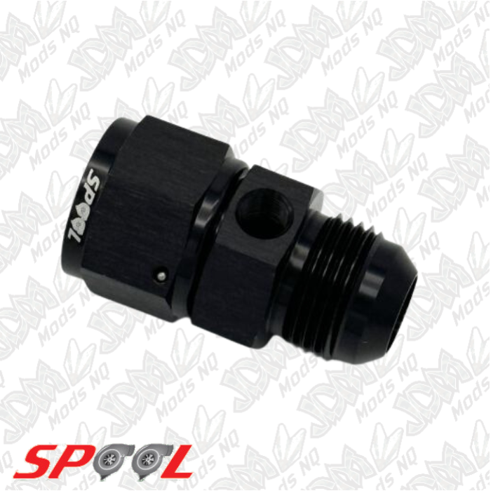 Spool 192 AN Male Flare to Female Adaptor AN with 1/8