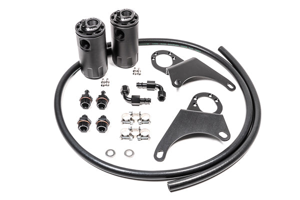 Radium Dual Fluid Lock Catch Can Kit - Mitsubishi Evo 7-9 - Mitsubishi Evo 7-9