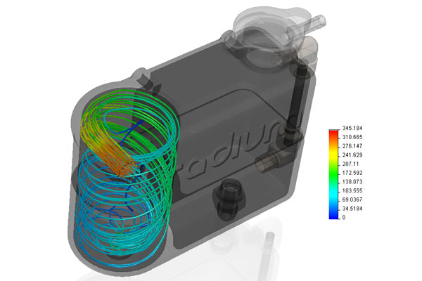 Radium Coolant Expansion Swirl Tank - Lotus Elise / Exige 2006-2011 (2ZZ-GE)