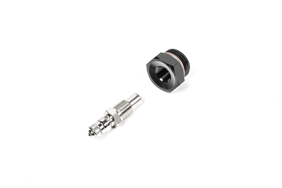 Radium 8AN ORB to Schrader Valve Adapter