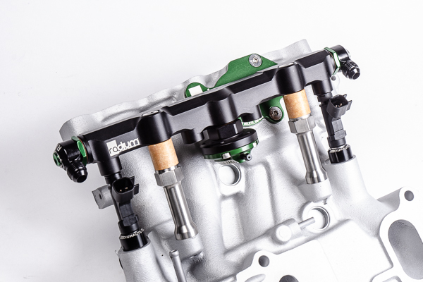 Radium Fuel Rail, Top Feed Conversion, Mazda 13B-REW Secondary
