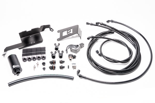 Radium Fuel Hanger Feed Kit w/Microglass Filter - Nissan GT-R R35
