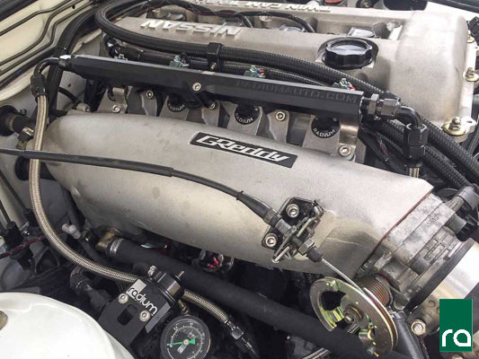 Radium Side Feed Conversion Fuel Rail Kit - Nissan Silvia/180SX S13 (SR20DET)