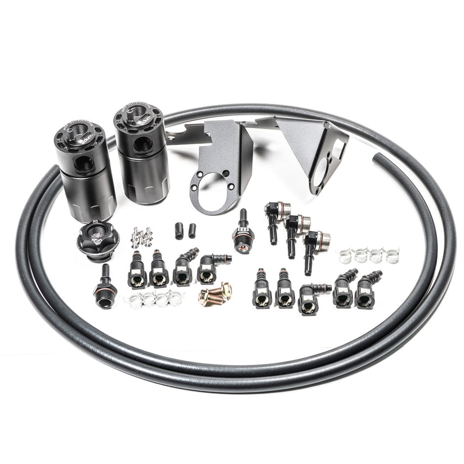 Radium CCV Fluid Lock Catch Can Kit, Chevrolet Corvette C6 (2005-2013)