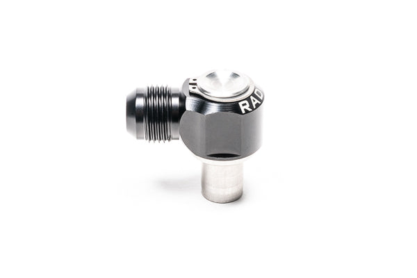 Radium 10AN Male Press-In Valve Cover Fitting, Nissan KA24DE S13 / S14 (Intake Side)