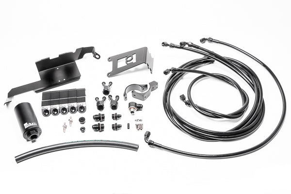 Radium Engineering Fuel Hanger Feed Kit - Nissan R35 GT-R (Stainless Filter)