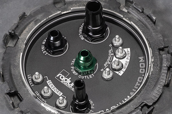 Radium Fuel Hanger Surge Tank (FHST), Audi R8 / Lamborghini Gallardo / Huracan