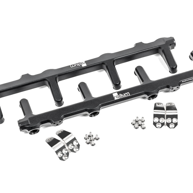 Radium Fuel Rail Plumbing Kit, GM Vortec 8100 L18 Big Block (2001-2003)