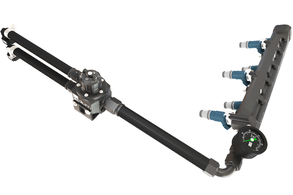 Radium Fuel Rail Plumbing Kit, VW/Audi 2.8L 24V VR6