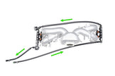 Radium Series Fuel Rail Plumbing Kit, DMR RA Regulator, Subaru WRX / STI / FXT / LGT (EJ20 / EJ25)