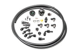 Radium Series Fuel Rail Plumbing Kit, DMR RA Regulator, Subaru WRX / STI / FXT / LGT (EJ20 / EJ25)