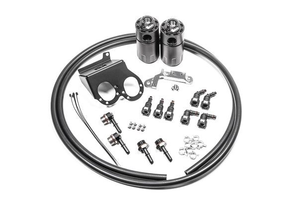 Radium Triple Fluid Lock Catch Can Kit, Chevrolet Corvette C7 LT1 (2014-2019)